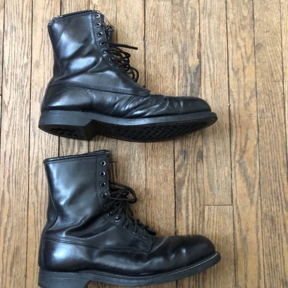 Vintage combat boots main image 6
